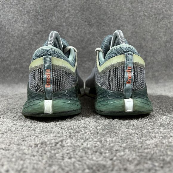 Reebok Nano 9 FU6831 Women’s Sz 8.5 Green Gray Training Athletic Gym Shoes Used - Picture 8 of 13